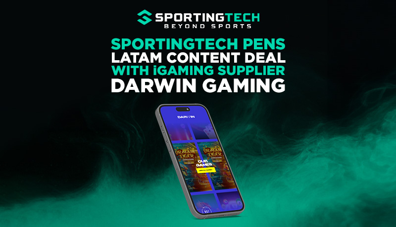 Post image for Sportingtech firma un acuerdo de contenidos para Latinoamérica con el proveedor de iGaming Darwin Gaming